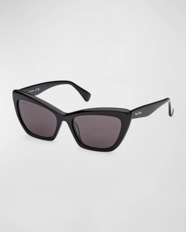 Logo Acetate Cat-Eye Sunglasses